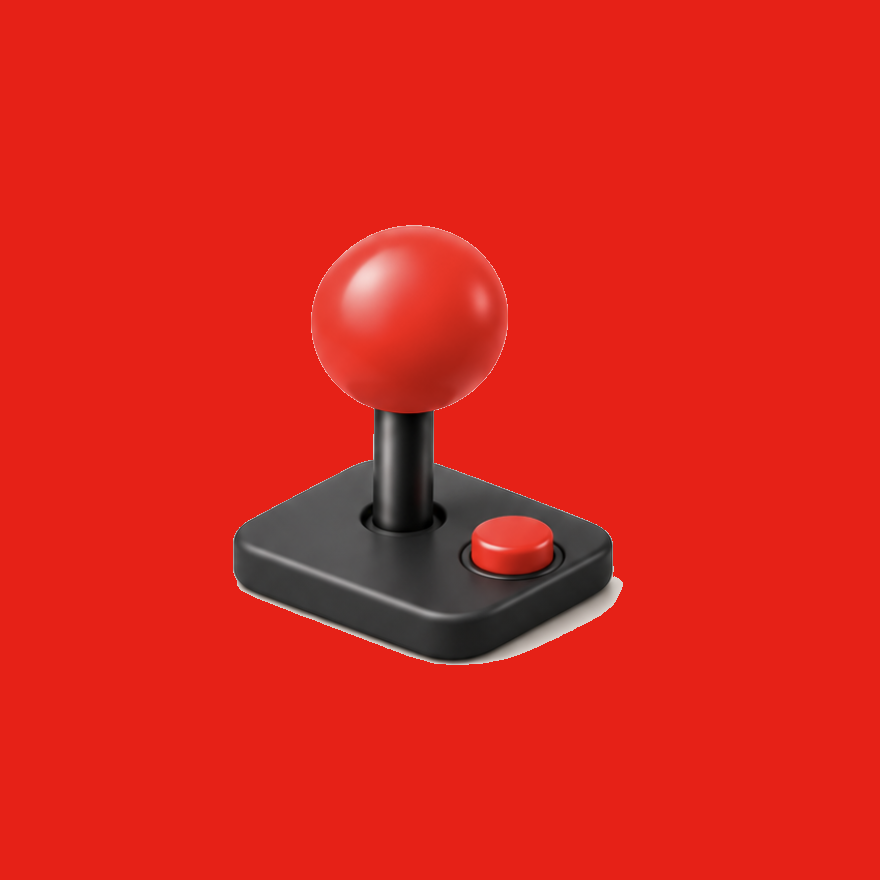 Joystick icon on Open Red